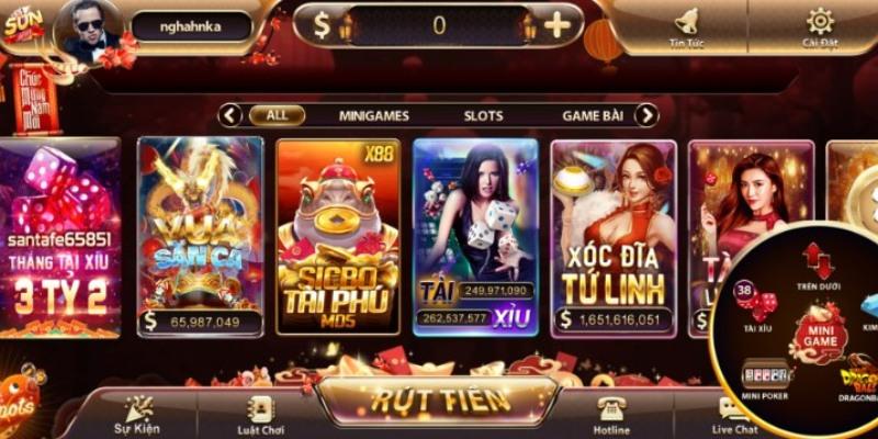 Minigame Sunwin